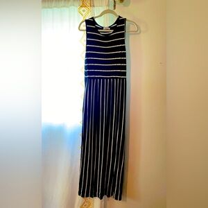 Black and White Stripe Dress